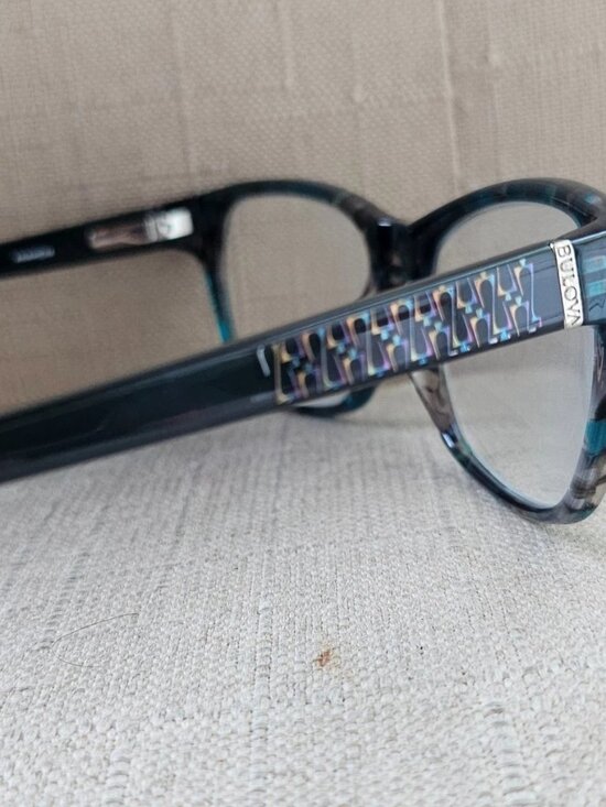 Bulova Women Glasses Frame ANAHEIM Blue Tortoise Eyewear Glasses Frame only main image 12